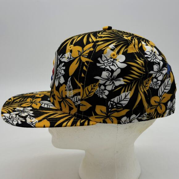 New Era Pittsburgh Steelers Hat Mens OSFM Snapback 9Fifty Botanical Floral NFL - Picture 4 of 9